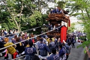 白山神社山車祭り