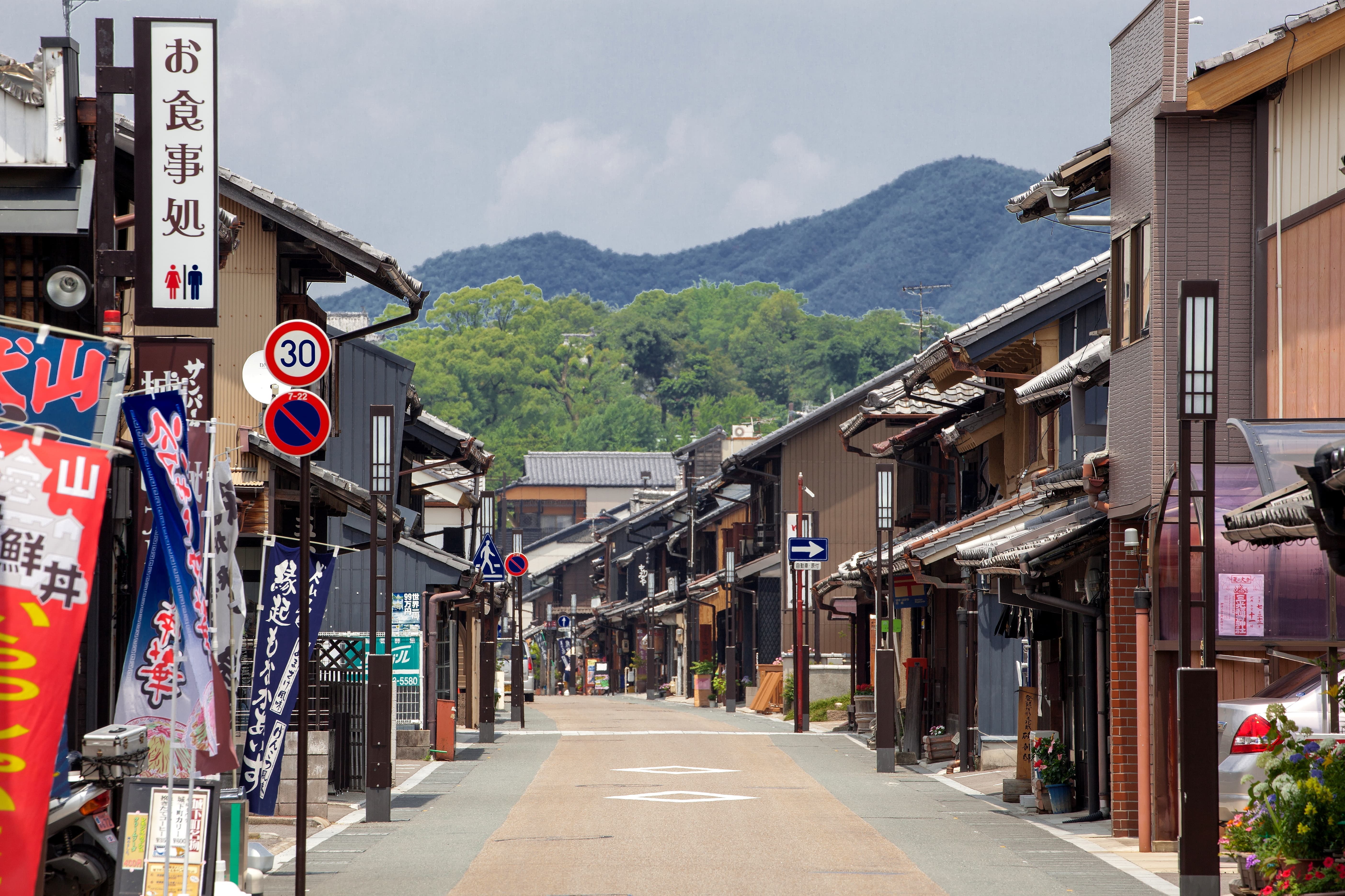 犬山城下町