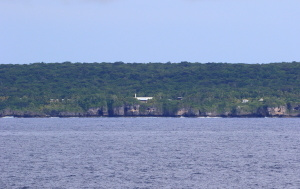 ニウエ島近海終日航海