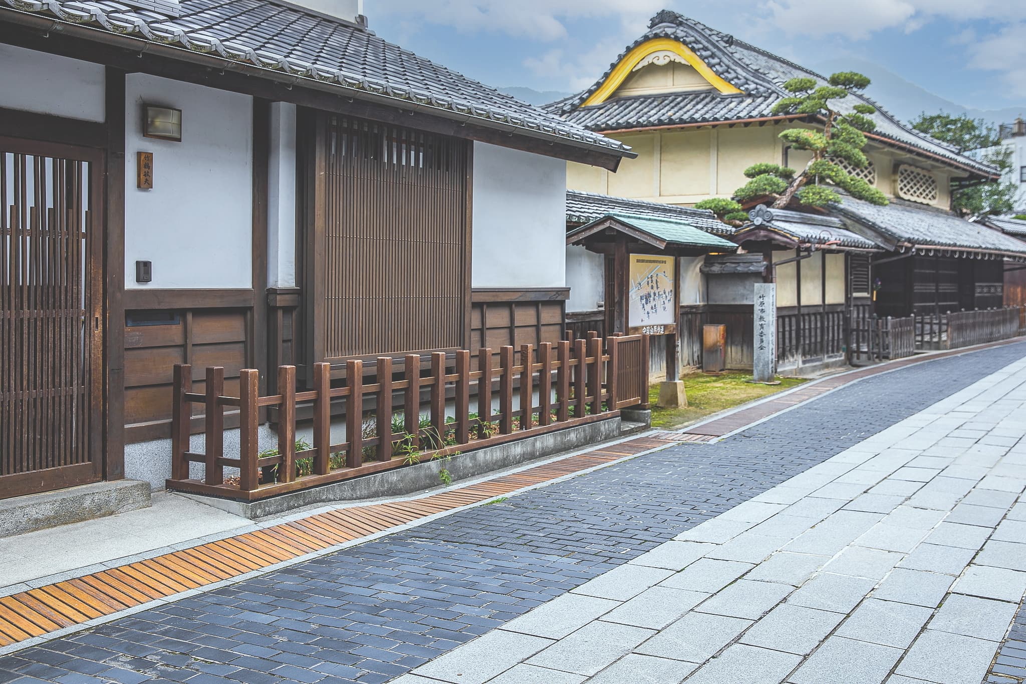 竹原の街並み