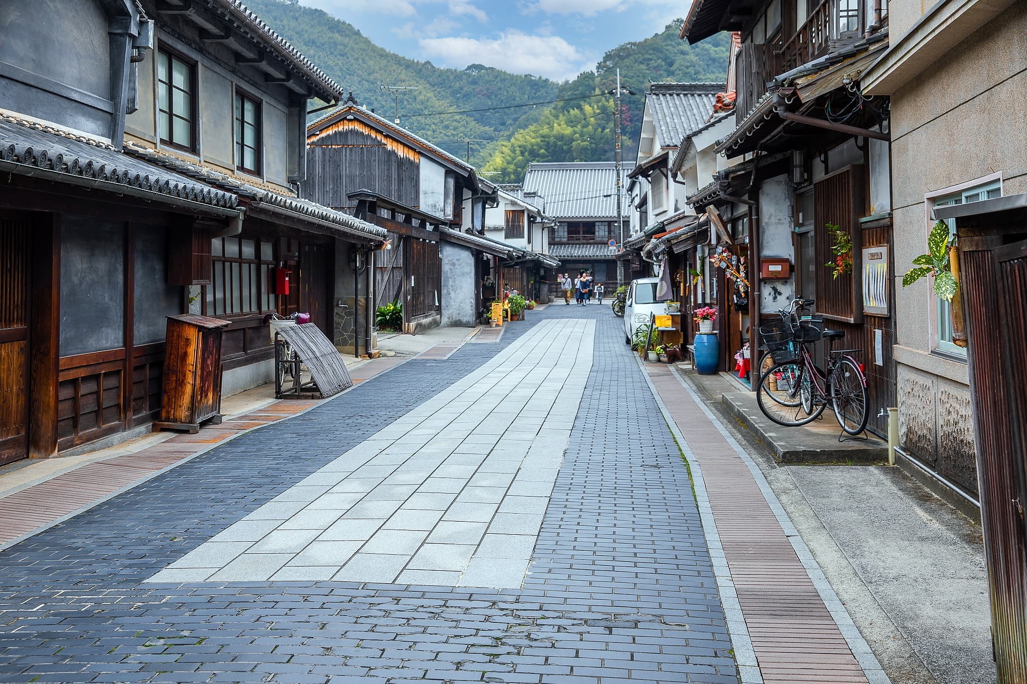 竹原の街並み