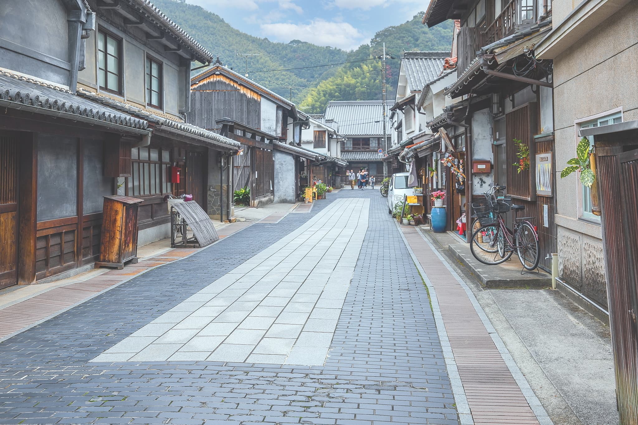 竹原の街並み