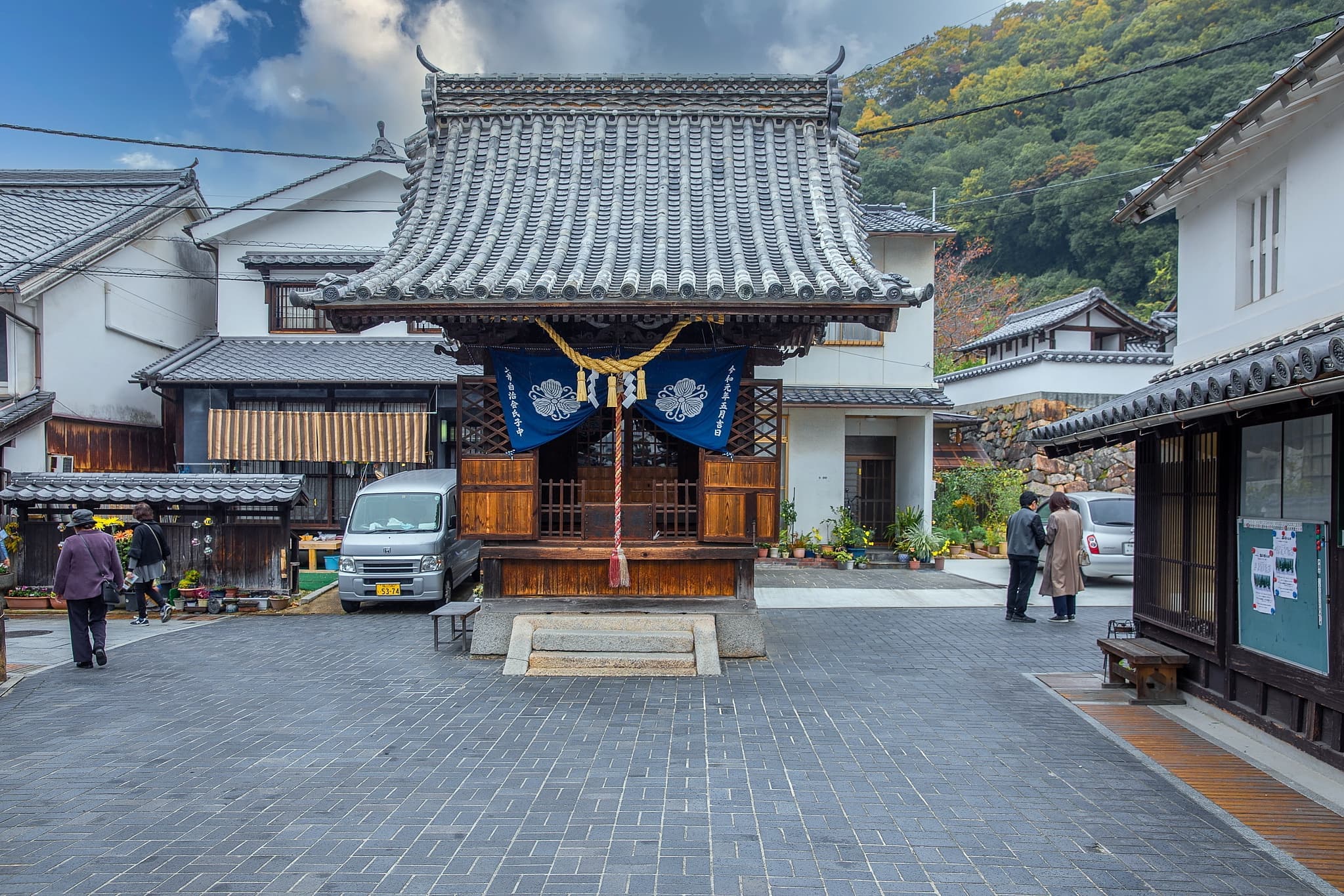 竹原の街並み