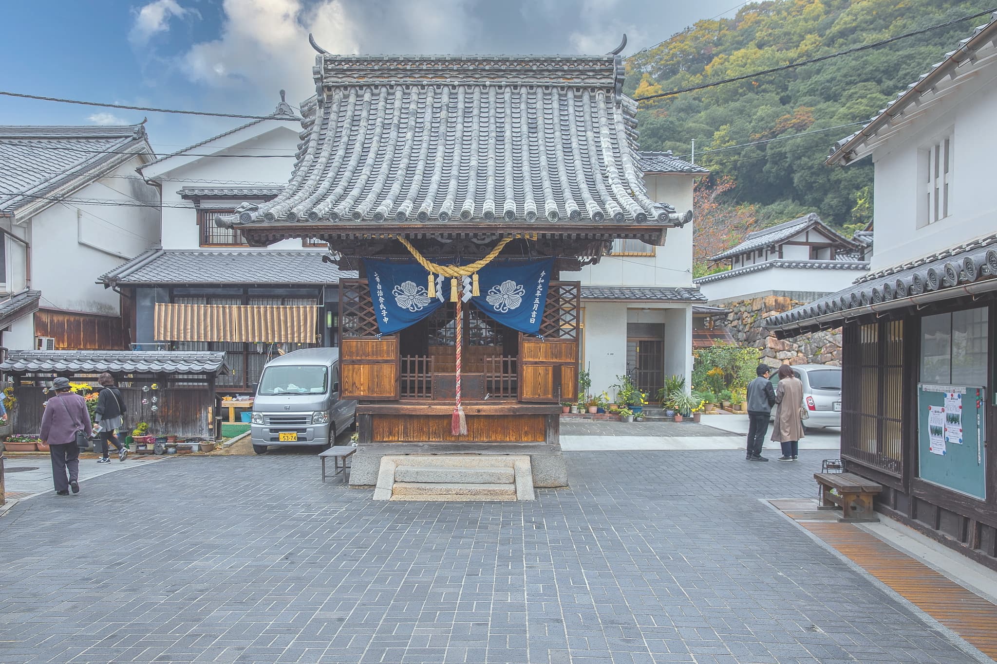 竹原の街並み
