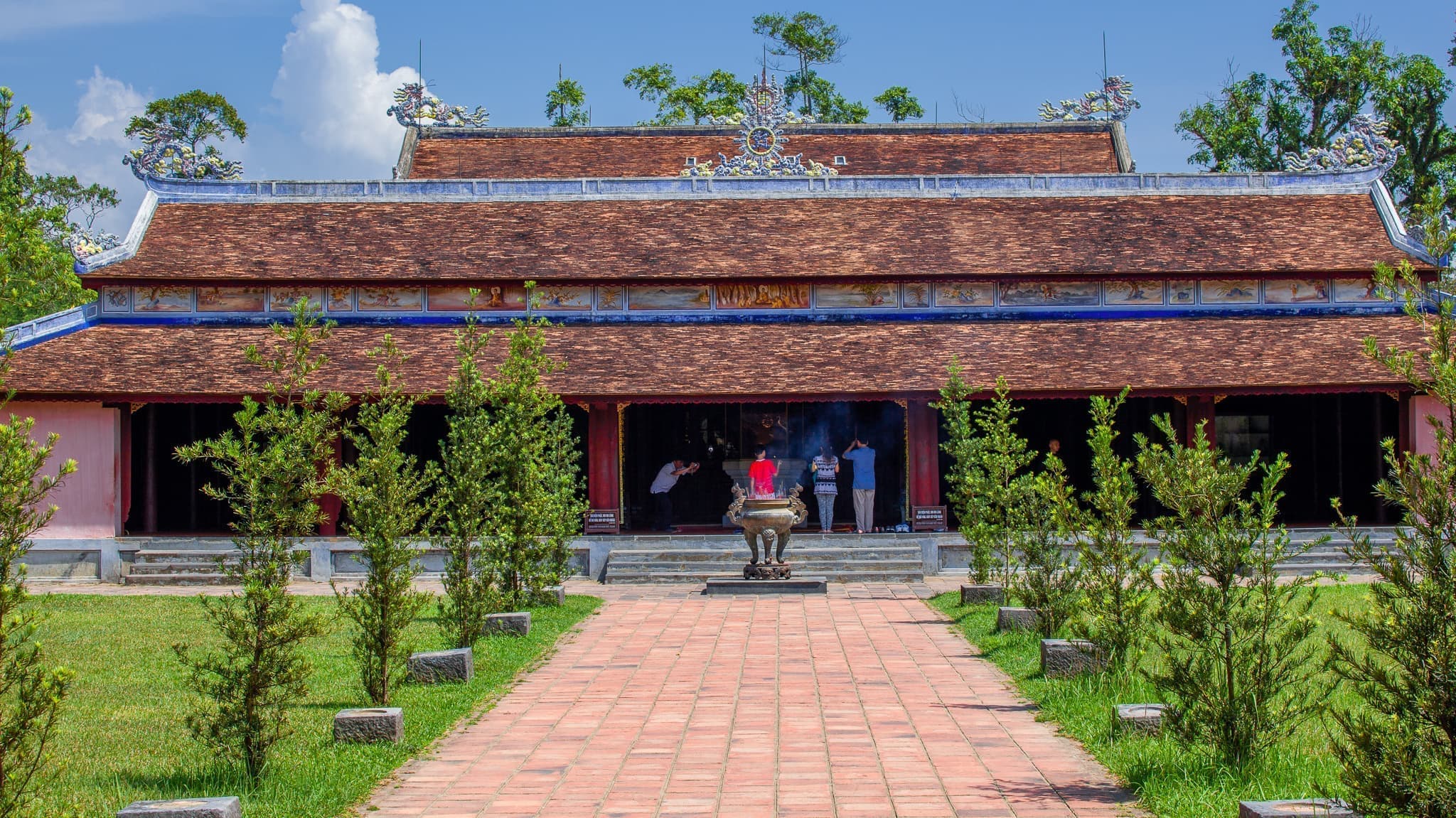 世界遺産「ティエンムー寺院」
