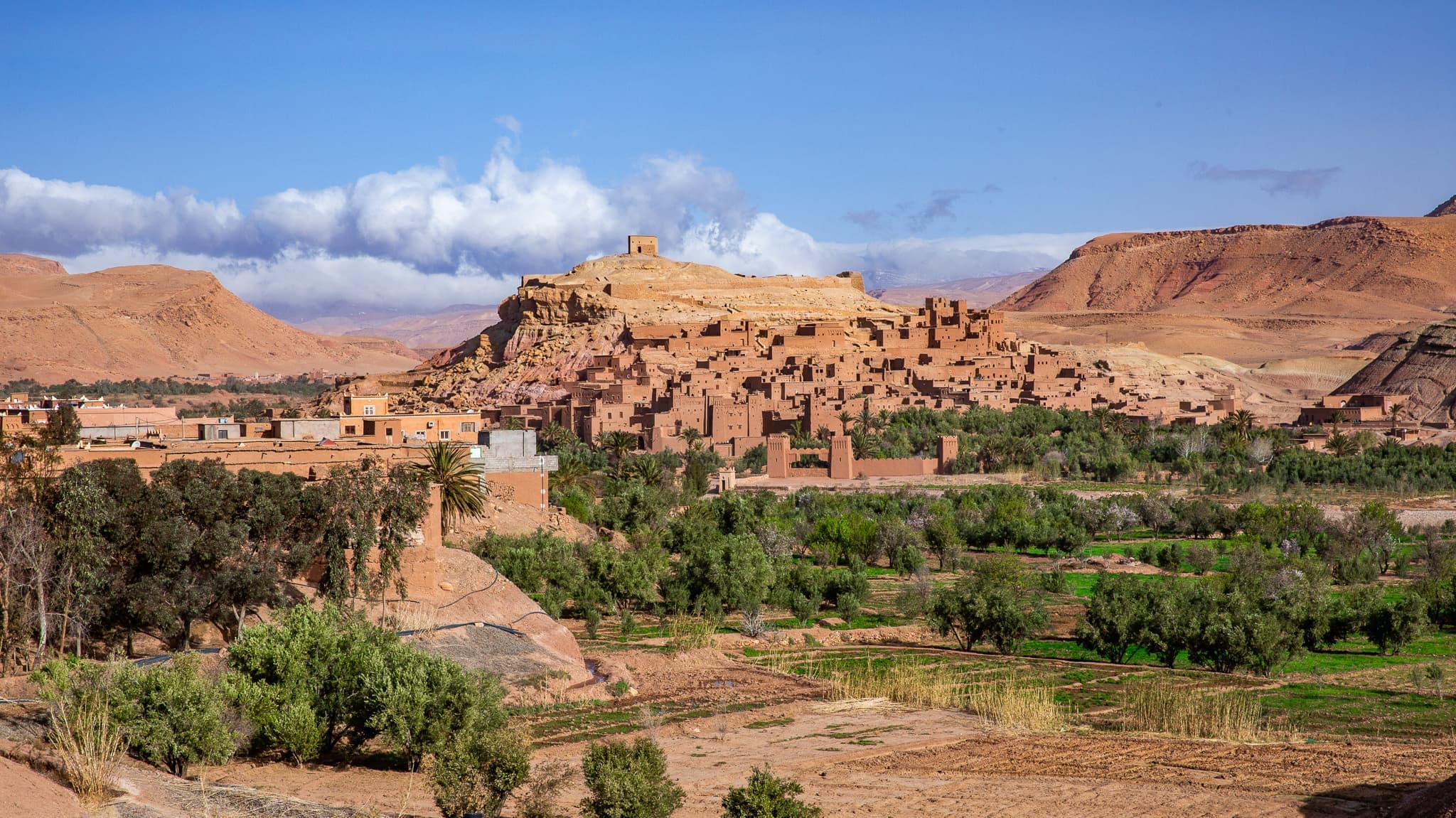 モロッコの世界遺産「アイト・ベン・ハドゥ」
