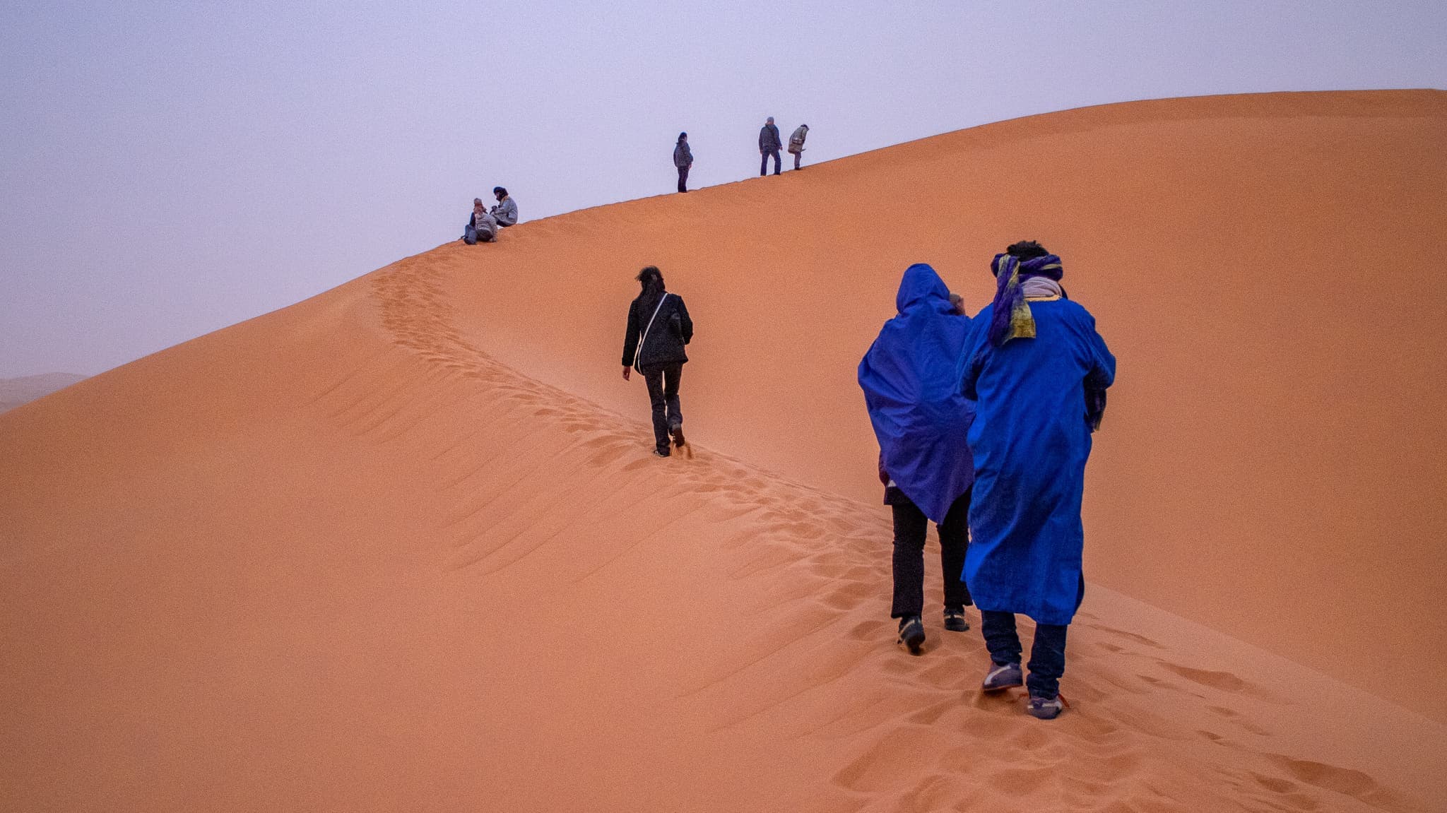 モロッコのサハラ砂漠「メルズーガ」