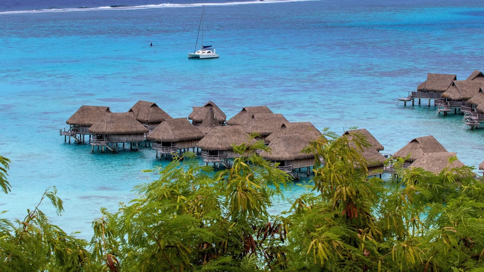 仏領ポリネシアの「モーレア島」