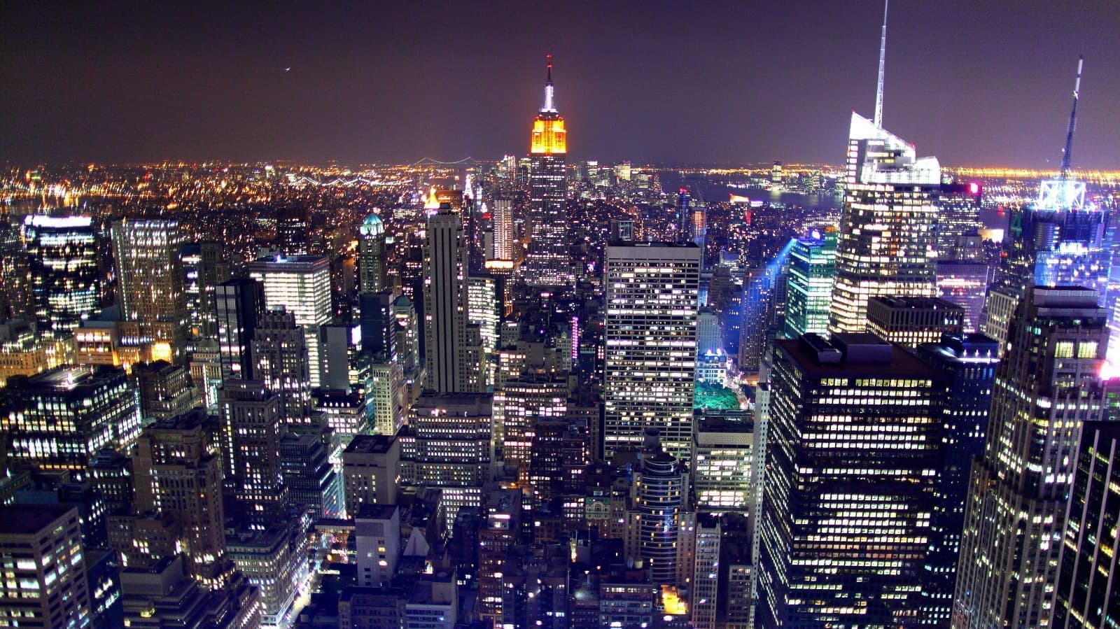 ニューヨーク「マンハッタンの夜景」