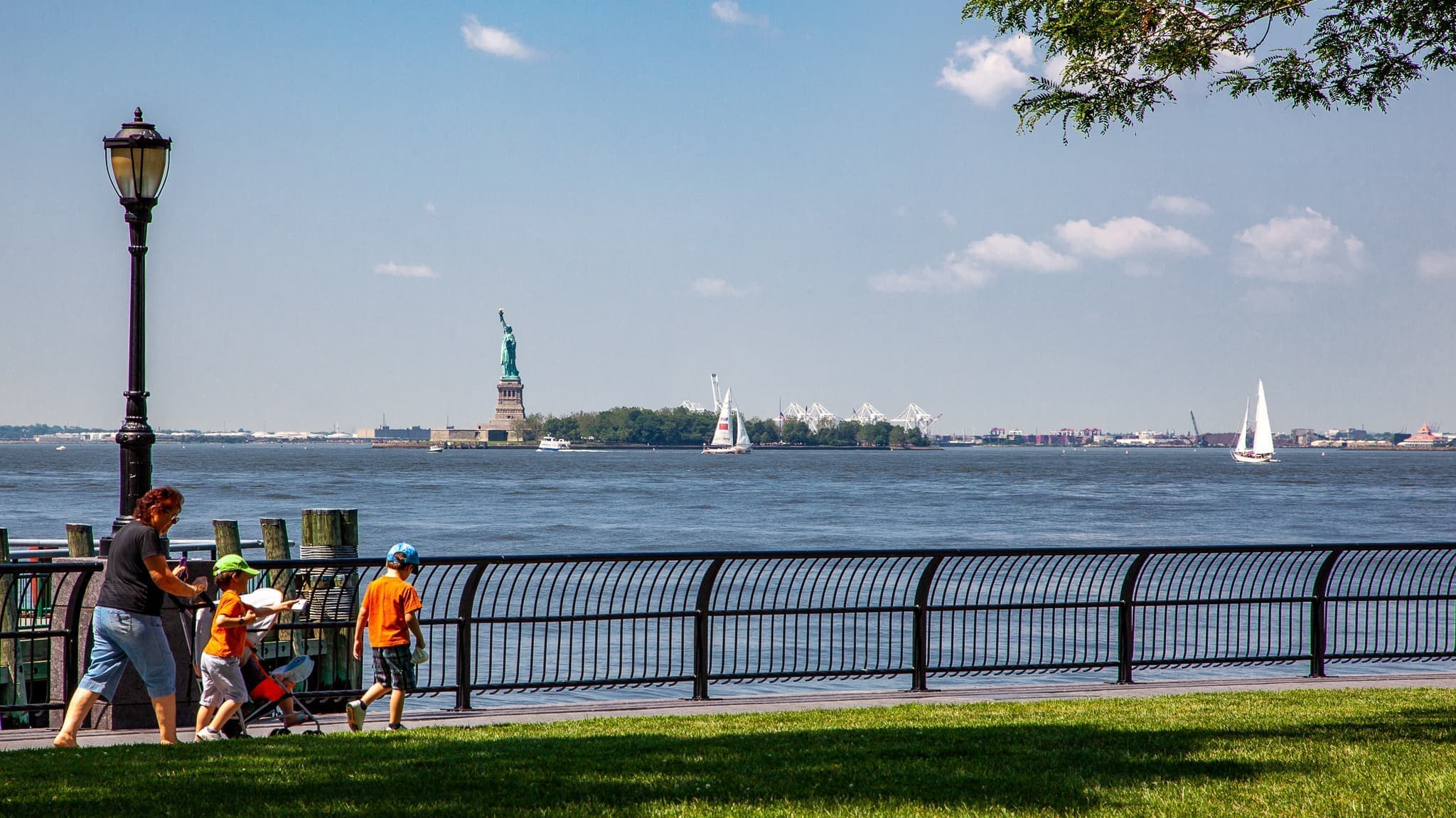 ニューヨーク「バッテリー公園」