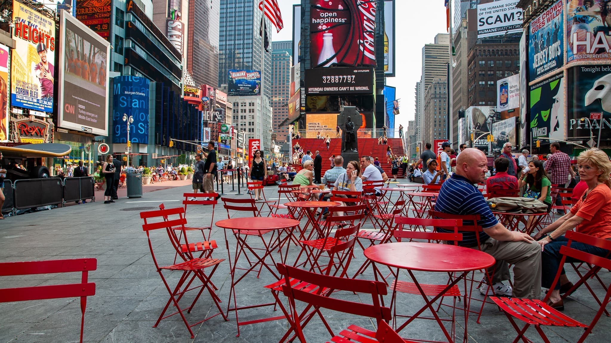 ニューヨーク「タイムズスクエア」